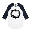 AS Colour - 3/4 Raglan Baseball Sleeve Tee Thumbnail