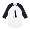 AS Colour - 3/4 Raglan Baseball Sleeve Tee Thumbnail