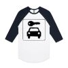 AS Colour - 3/4 Raglan Baseball Sleeve Tee Thumbnail