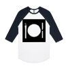 AS Colour - 3/4 Raglan Baseball Sleeve Tee Thumbnail