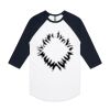 AS Colour - 3/4 Raglan Baseball Sleeve Tee Thumbnail