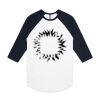 AS Colour - 3/4 Raglan Baseball Sleeve Tee Thumbnail