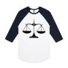 AS Colour - 3/4 Raglan Baseball Sleeve Tee Thumbnail