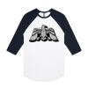 AS Colour - 3/4 Raglan Baseball Sleeve Tee Thumbnail