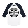 AS Colour - 3/4 Raglan Baseball Sleeve Tee Thumbnail