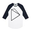 AS Colour - 3/4 Raglan Baseball Sleeve Tee Thumbnail
