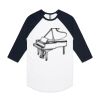 AS Colour - 3/4 Raglan Baseball Sleeve Tee Thumbnail