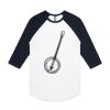 AS Colour - 3/4 Raglan Baseball Sleeve Tee Thumbnail