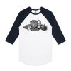 AS Colour - 3/4 Raglan Baseball Sleeve Tee Thumbnail