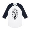 AS Colour - 3/4 Raglan Baseball Sleeve Tee Thumbnail