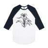AS Colour - 3/4 Raglan Baseball Sleeve Tee Thumbnail