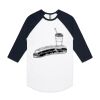 AS Colour - 3/4 Raglan Baseball Sleeve Tee Thumbnail