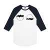 AS Colour - 3/4 Raglan Baseball Sleeve Tee Thumbnail