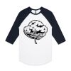 AS Colour - 3/4 Raglan Baseball Sleeve Tee Thumbnail