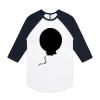 AS Colour - 3/4 Raglan Baseball Sleeve Tee Thumbnail