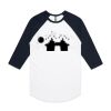 AS Colour - 3/4 Raglan Baseball Sleeve Tee Thumbnail