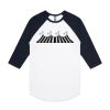 AS Colour - 3/4 Raglan Baseball Sleeve Tee Thumbnail