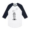 AS Colour - 3/4 Raglan Baseball Sleeve Tee Thumbnail