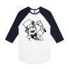 AS Colour - 3/4 Raglan Baseball Sleeve Tee Thumbnail