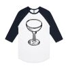 AS Colour - 3/4 Raglan Baseball Sleeve Tee Thumbnail