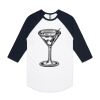 AS Colour - 3/4 Raglan Baseball Sleeve Tee Thumbnail