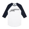AS Colour - 3/4 Raglan Baseball Sleeve Tee Thumbnail