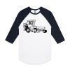 AS Colour - 3/4 Raglan Baseball Sleeve Tee Thumbnail