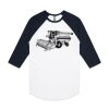 AS Colour - 3/4 Raglan Baseball Sleeve Tee Thumbnail