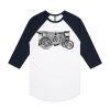 AS Colour - 3/4 Raglan Baseball Sleeve Tee Thumbnail