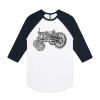 AS Colour - 3/4 Raglan Baseball Sleeve Tee Thumbnail