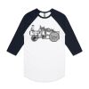 AS Colour - 3/4 Raglan Baseball Sleeve Tee Thumbnail