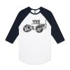 AS Colour - 3/4 Raglan Baseball Sleeve Tee Thumbnail