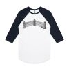 AS Colour - 3/4 Raglan Baseball Sleeve Tee Thumbnail