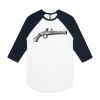 AS Colour - 3/4 Raglan Baseball Sleeve Tee Thumbnail