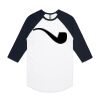 AS Colour - 3/4 Raglan Baseball Sleeve Tee Thumbnail
