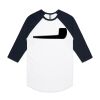AS Colour - 3/4 Raglan Baseball Sleeve Tee Thumbnail