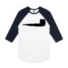 AS Colour - 3/4 Raglan Baseball Sleeve Tee Thumbnail