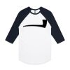 AS Colour - 3/4 Raglan Baseball Sleeve Tee Thumbnail