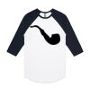 AS Colour - 3/4 Raglan Baseball Sleeve Tee Thumbnail