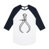 AS Colour - 3/4 Raglan Baseball Sleeve Tee Thumbnail