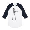 AS Colour - 3/4 Raglan Baseball Sleeve Tee Thumbnail