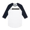 AS Colour - 3/4 Raglan Baseball Sleeve Tee Thumbnail