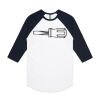 AS Colour - 3/4 Raglan Baseball Sleeve Tee Thumbnail