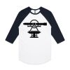 AS Colour - 3/4 Raglan Baseball Sleeve Tee Thumbnail