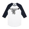 AS Colour - 3/4 Raglan Baseball Sleeve Tee Thumbnail