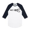AS Colour - 3/4 Raglan Baseball Sleeve Tee Thumbnail