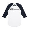 AS Colour - 3/4 Raglan Baseball Sleeve Tee Thumbnail