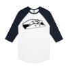 AS Colour - 3/4 Raglan Baseball Sleeve Tee Thumbnail