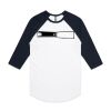 AS Colour - 3/4 Raglan Baseball Sleeve Tee Thumbnail