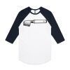 AS Colour - 3/4 Raglan Baseball Sleeve Tee Thumbnail